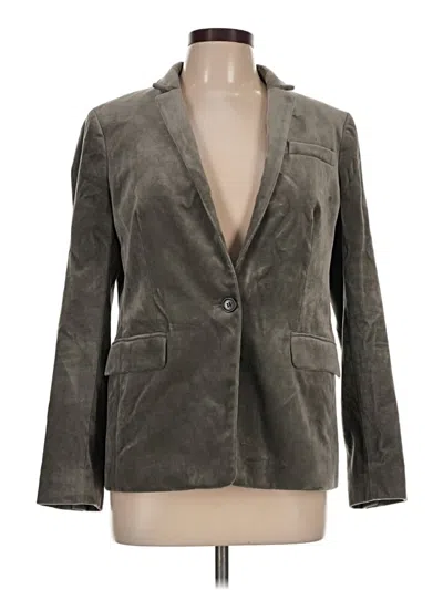 Pre-owned Jcrew Blazer Jacket In Gray