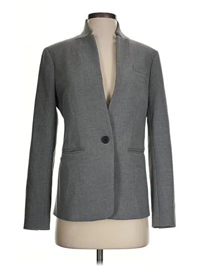 Pre-owned Jcrew Blazer Jacket In Gray