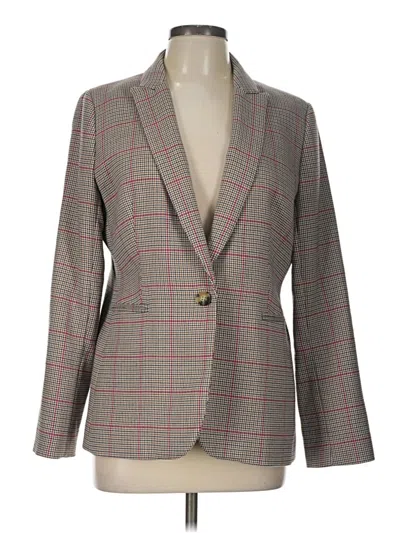 Pre-owned Jcrew Blazer Jacket In Gray