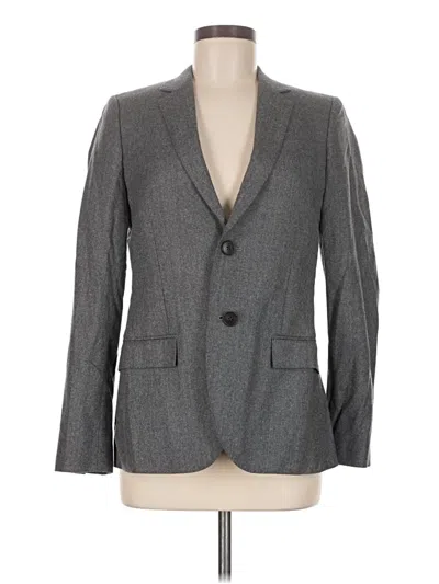 Pre-owned Jcrew Blazer Jacket In Gray