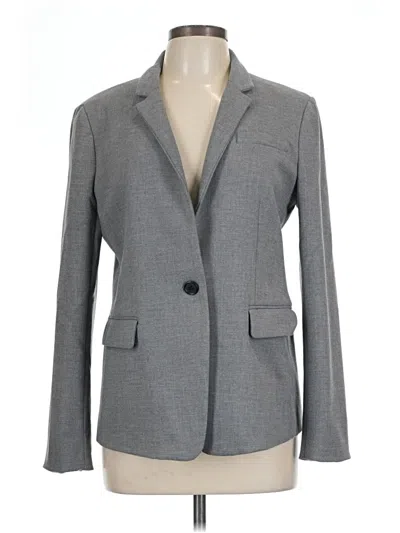 Pre-owned Jcrew Blazer Jacket In Gray