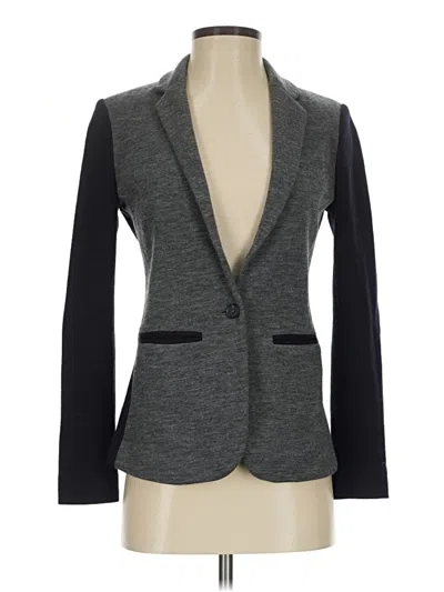 Pre-owned Jcrew Blazer Jacket In Gray