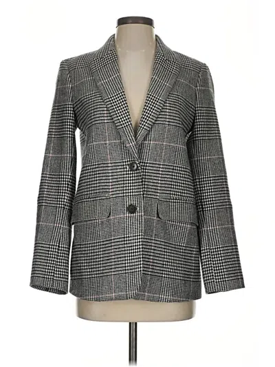 Pre-owned Jcrew Blazer Jacket In Gray