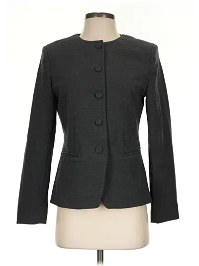 Pre-owned Jcrew Blazer Jacket In Gray