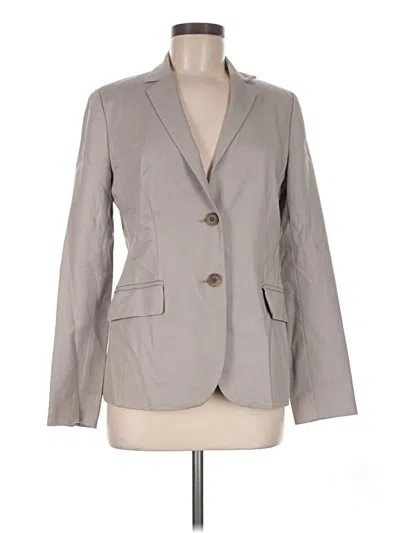 Pre-owned Jcrew Blazer Jacket In Gray