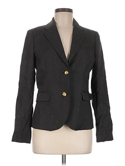 Pre-owned Jcrew Blazer Jacket In Gray