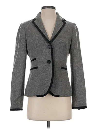 Pre-owned Jcrew Blazer Jacket In Gray