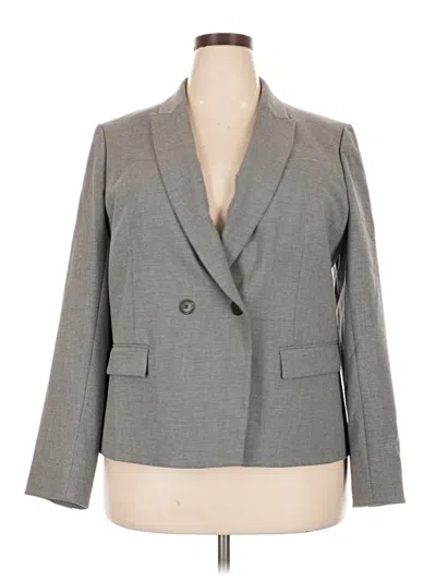Pre-owned Jcrew Blazer Jacket In Gray