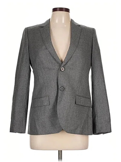 Pre-owned Jcrew Blazer Jacket In Gray