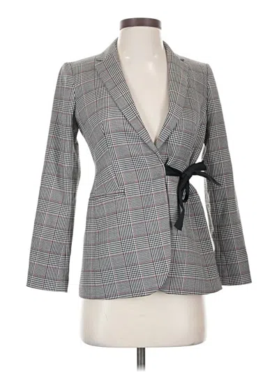 Pre-owned Jcrew Blazer Jacket In Gray