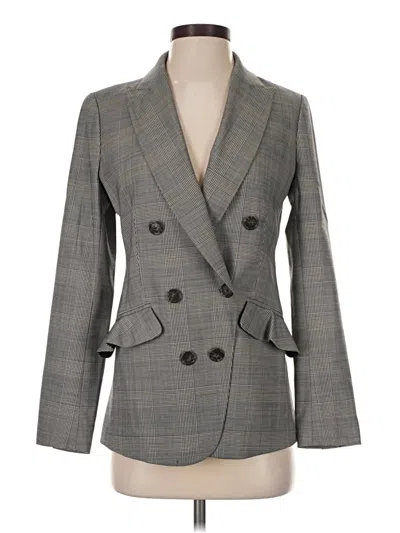 Pre-owned Jcrew Blazer Jacket In Gray