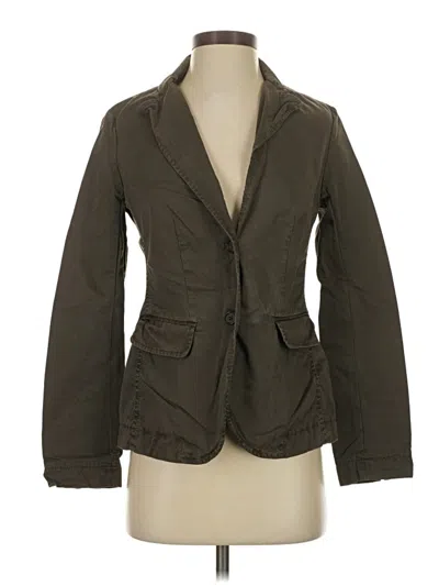 Pre-owned Jcrew Blazer Jacket In Green