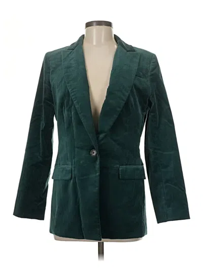 Pre-owned Jcrew Blazer Jacket In Green