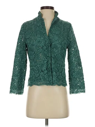 Pre-owned Jcrew Blazer Jacket In Green