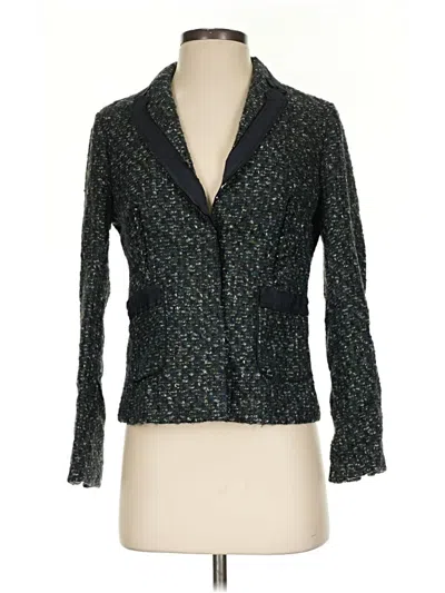 Pre-owned Jcrew Blazer Jacket In Green