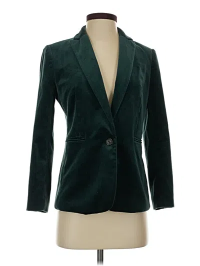 Pre-owned Jcrew Blazer Jacket In Green