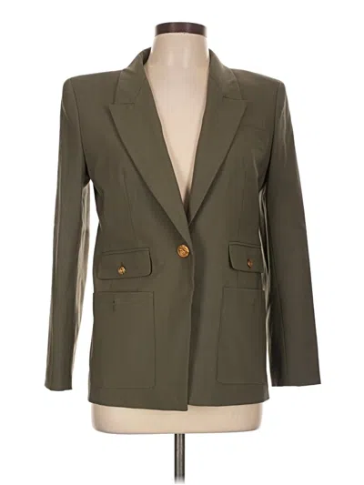 Pre-owned Jcrew Blazer Jacket In Green