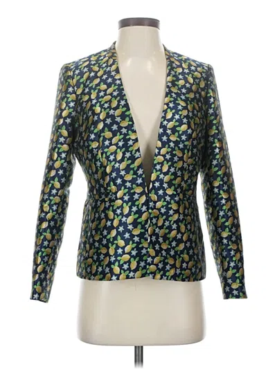 Pre-owned Jcrew Blazer Jacket In Green