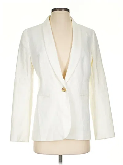 Pre-owned Jcrew Blazer Jacket In Ivory