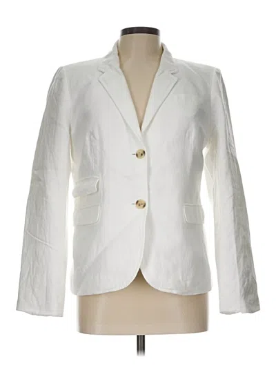 Pre-owned Jcrew Blazer Jacket In Ivory