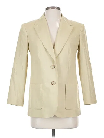 Pre-owned Jcrew Blazer Jacket In Ivory