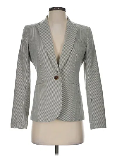 Pre-owned Jcrew Blazer Jacket In Ivory