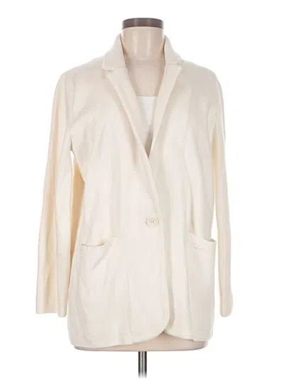 Pre-owned Jcrew Blazer Jacket In Ivory