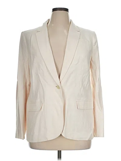 Pre-owned Jcrew Blazer Jacket In Ivory