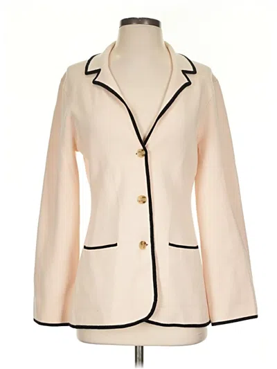 Pre-owned Jcrew Blazer Jacket In Ivory