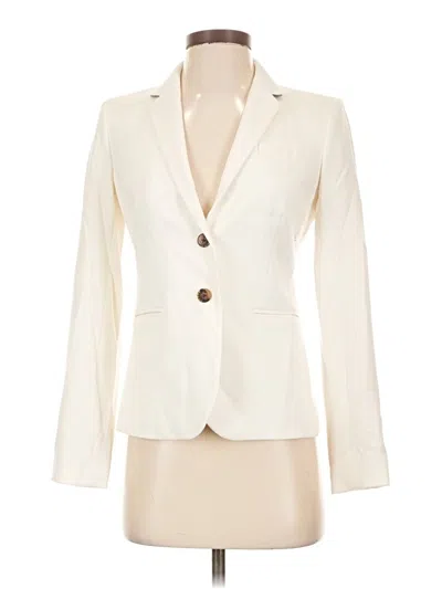 Pre-owned Jcrew Blazer Jacket In Ivory