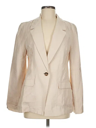 Pre-owned Jcrew Blazer Jacket In Ivory