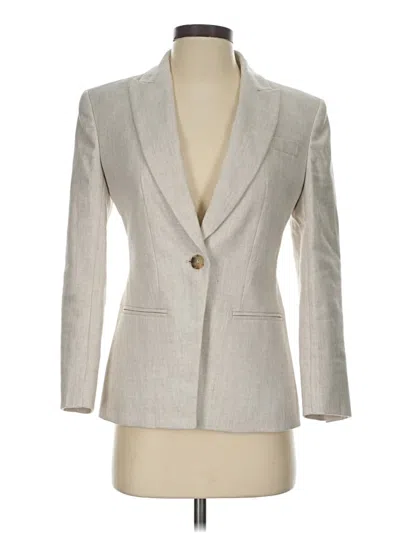 Pre-owned Jcrew Blazer Jacket In Ivory