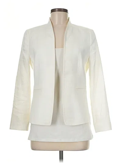 Pre-owned Jcrew Blazer Jacket In Ivory
