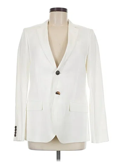 Pre-owned Jcrew Blazer Jacket In Ivory