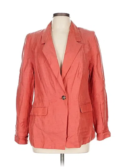 Pre-owned Jcrew Blazer Jacket In Orange
