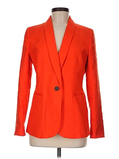 Pre-owned Jcrew Blazer Jacket In Orange