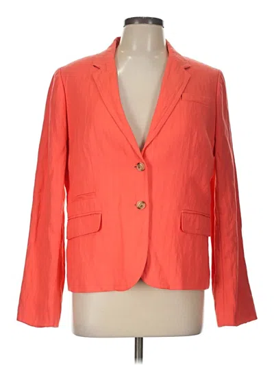 Pre-owned Jcrew Blazer Jacket In Orange