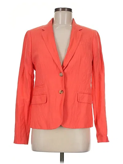 Pre-owned Jcrew Blazer Jacket In Orange