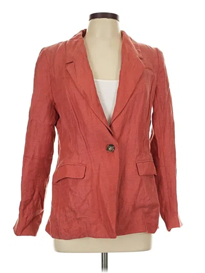 Pre-owned Jcrew Blazer Jacket In Orange