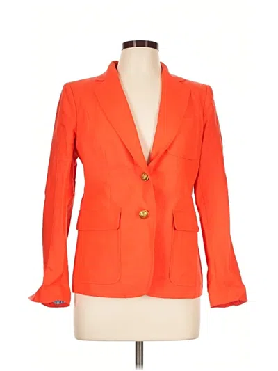 Pre-owned Jcrew Blazer Jacket In Orange