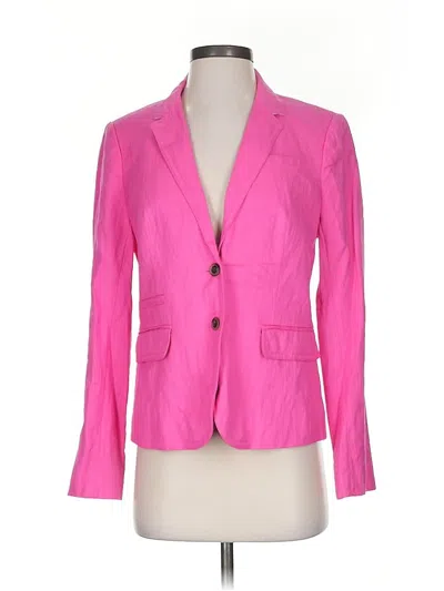 Pre-owned Jcrew Blazer Jacket In Pink