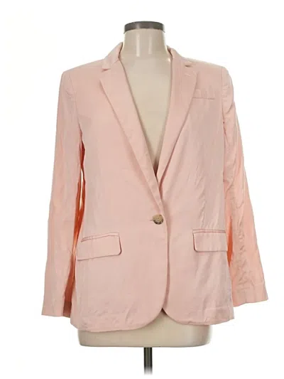 Pre-owned Jcrew Blazer Jacket In Pink