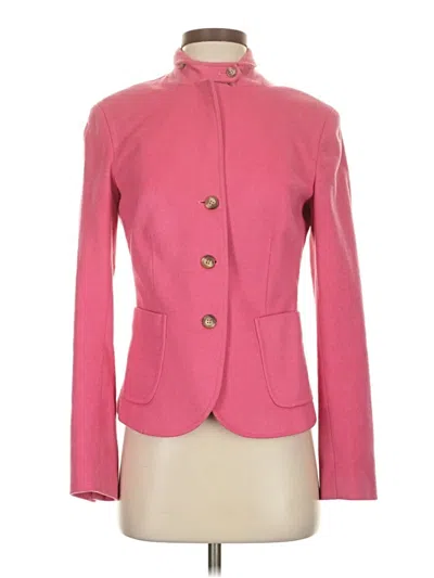Pre-owned Jcrew Blazer Jacket In Pink