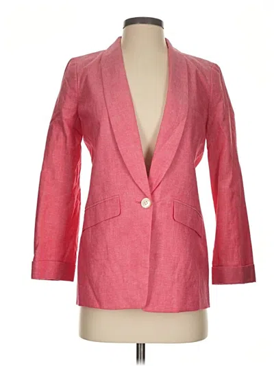 Pre-owned Jcrew Blazer Jacket In Pink