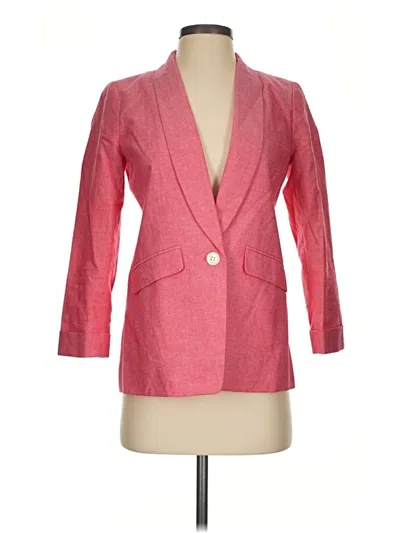 Pre-owned Jcrew Blazer Jacket In Pink