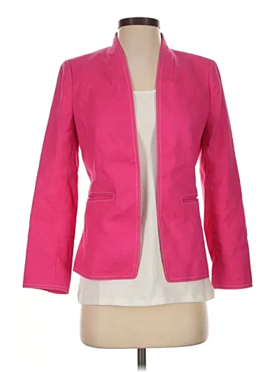 Pre-owned Jcrew Blazer Jacket In Pink