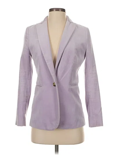 Pre-owned Jcrew Blazer Jacket In Purple