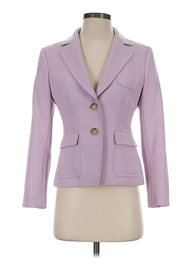 Pre-owned Jcrew Blazer Jacket In Purple