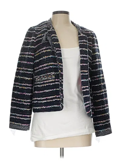Pre-owned Jcrew Blazer Jacket In Purple