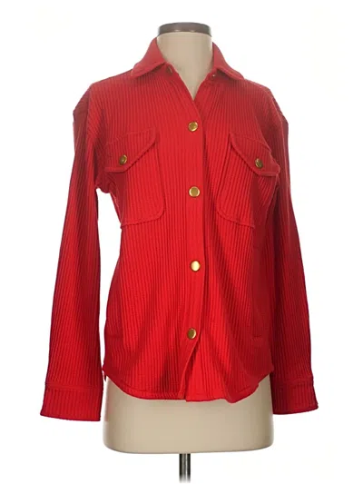 Pre-owned Jcrew Blazer Jacket In Red